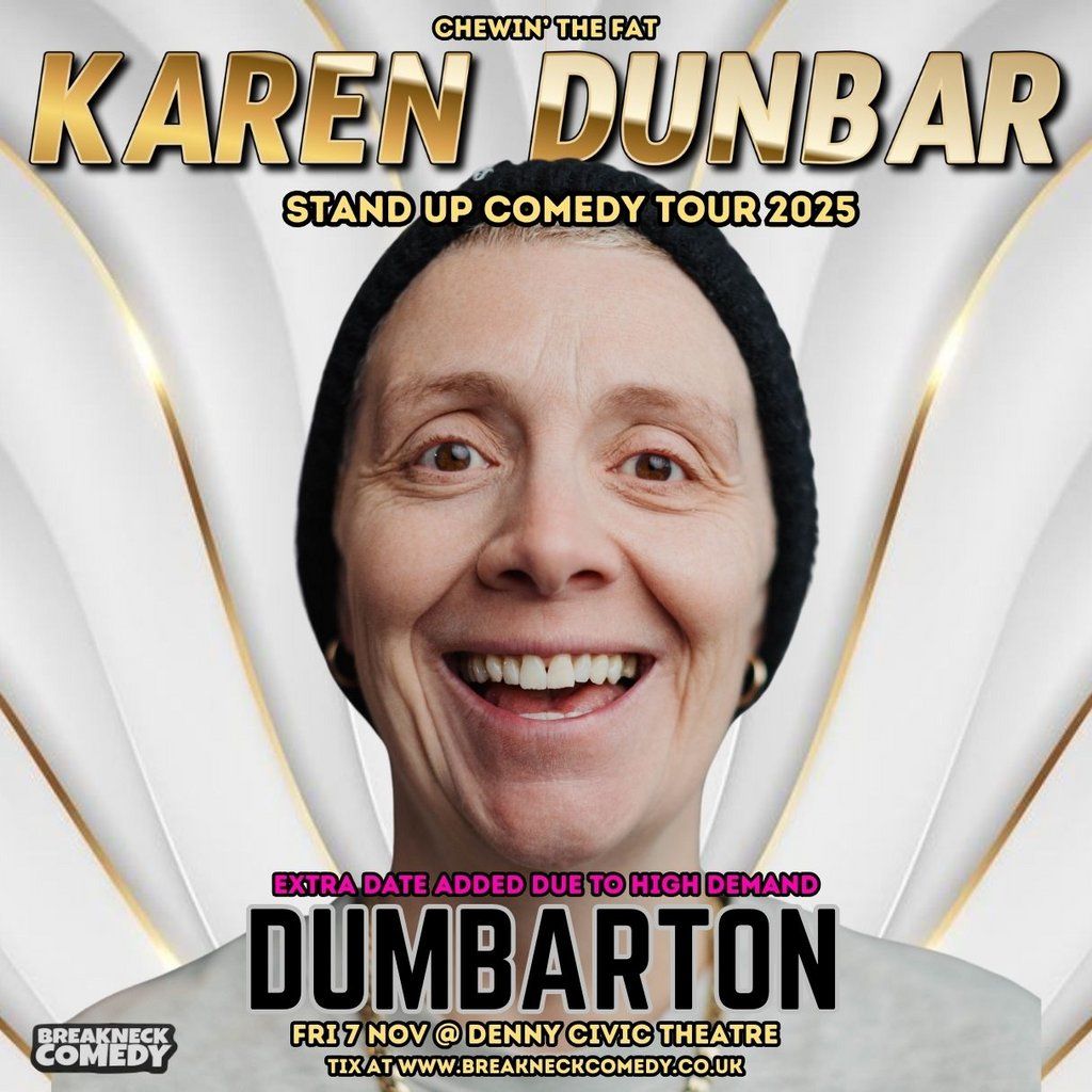 KAREN DUNBAR : Live, 7 November | Event in Dumbarton | AllEvents