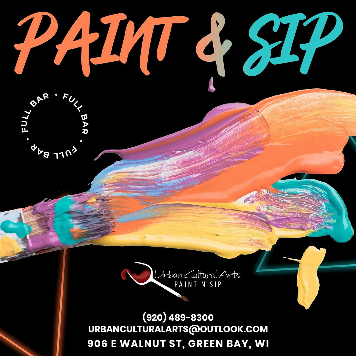 Paint & Sip at Happy Hour, 21 December | Event in Green Bay | AllEvents