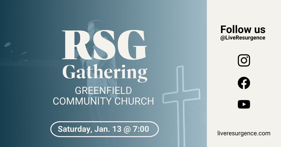 Resurgence Edmonton January Gathering, Greenfield Community Church