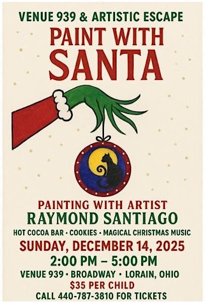Paint with Santa, 14 December | Event in Lorain | AllEvents