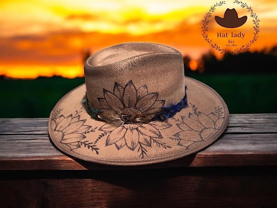 Western Hat & Suede Ball Cap workshop with Hat Lady Biz-Chippewa Falls, Wi, 8 March | Event in Chippewa Falls