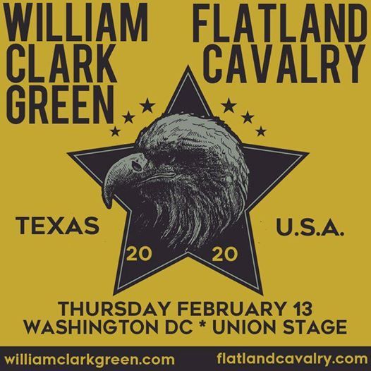 William Clark Green Flatland Cavalry Union Stage At Tickets