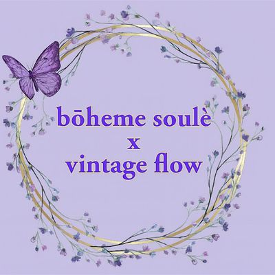 bōheme soulè_x_vintage flow logo