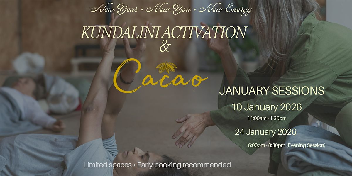 KUNDALINI ACTIVATION & SECRET CACAO CEREMONY, 10 January | Event in Swindon | AllEvents