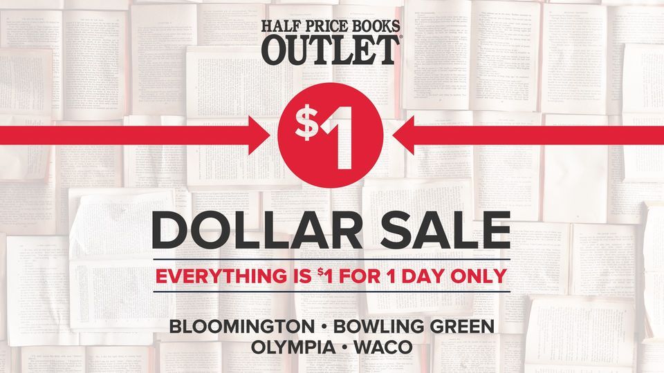 Bowling Green HPB Outlet Dollar Day Sale, Half Price Books Outlet at