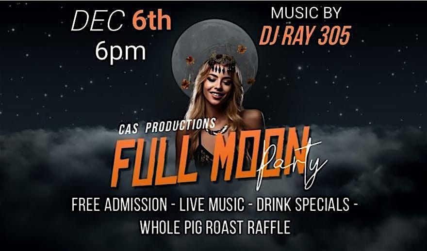 Full Moon Party, 6 December | Event in Homestead | AllEvents