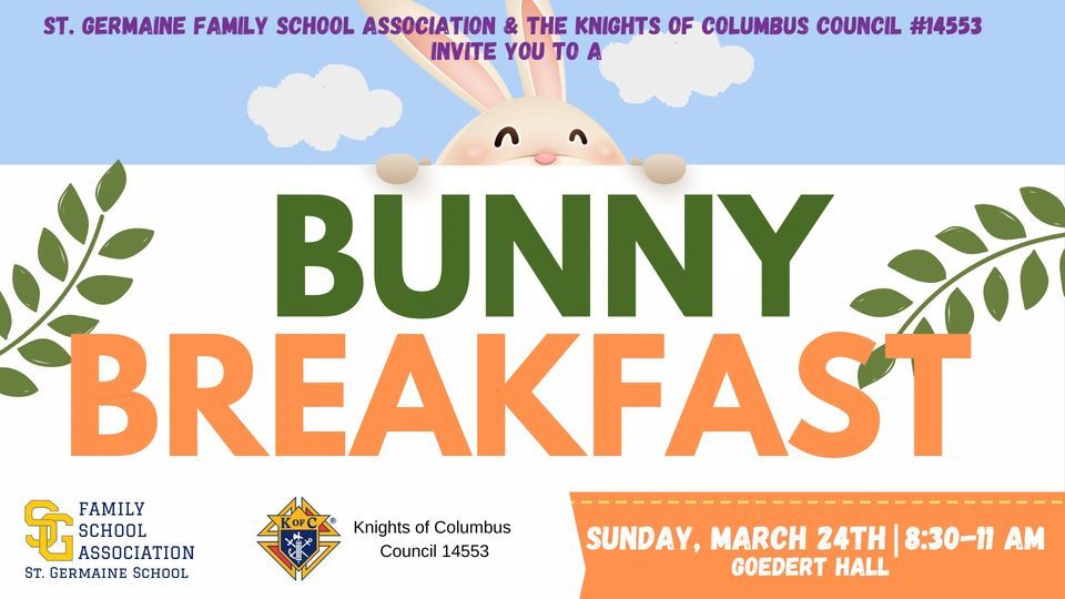 Bunny Breakfast!, Our Lady at St. Germaine Parish, Oak Lawn, 24 March