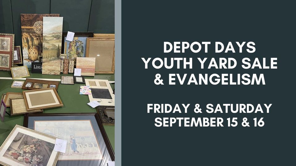 Depot Days Yard Sale & Evangelism, Newbern First Baptist Church, 15