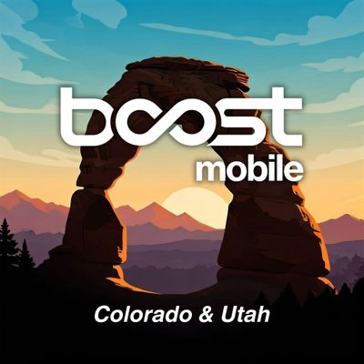 Boost Mobile Utah logo