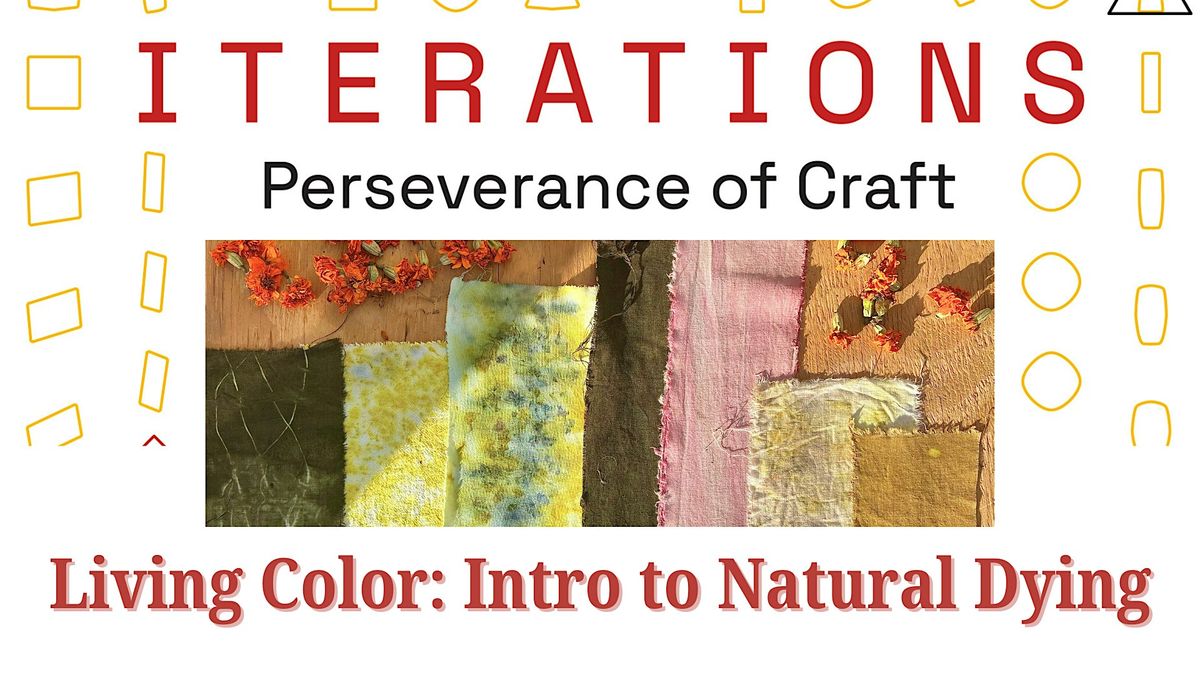 Living Color: Intro to Natural Dying, 14 December | Event in Boston | AllEvents