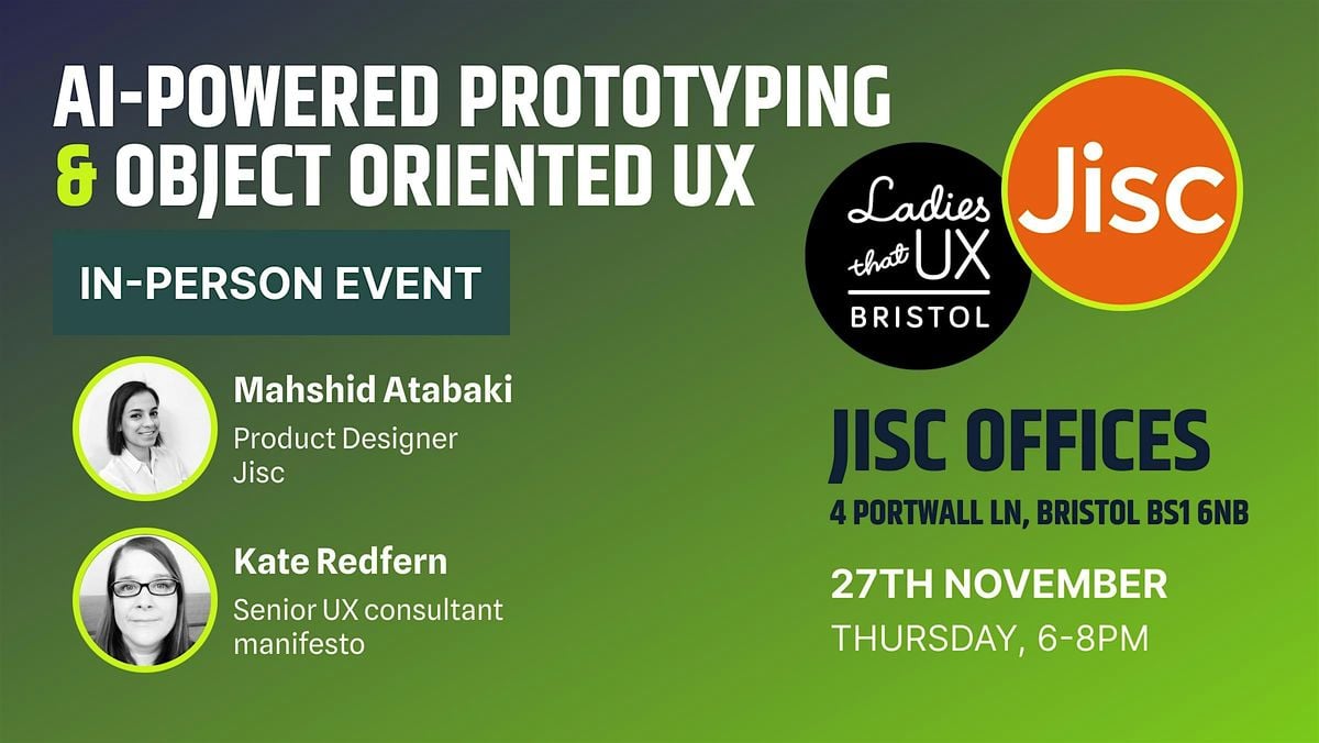 End-of-Year Ladies that UX Bristol In-person Event, 27 November | Event in Redcliffe | AllEvents