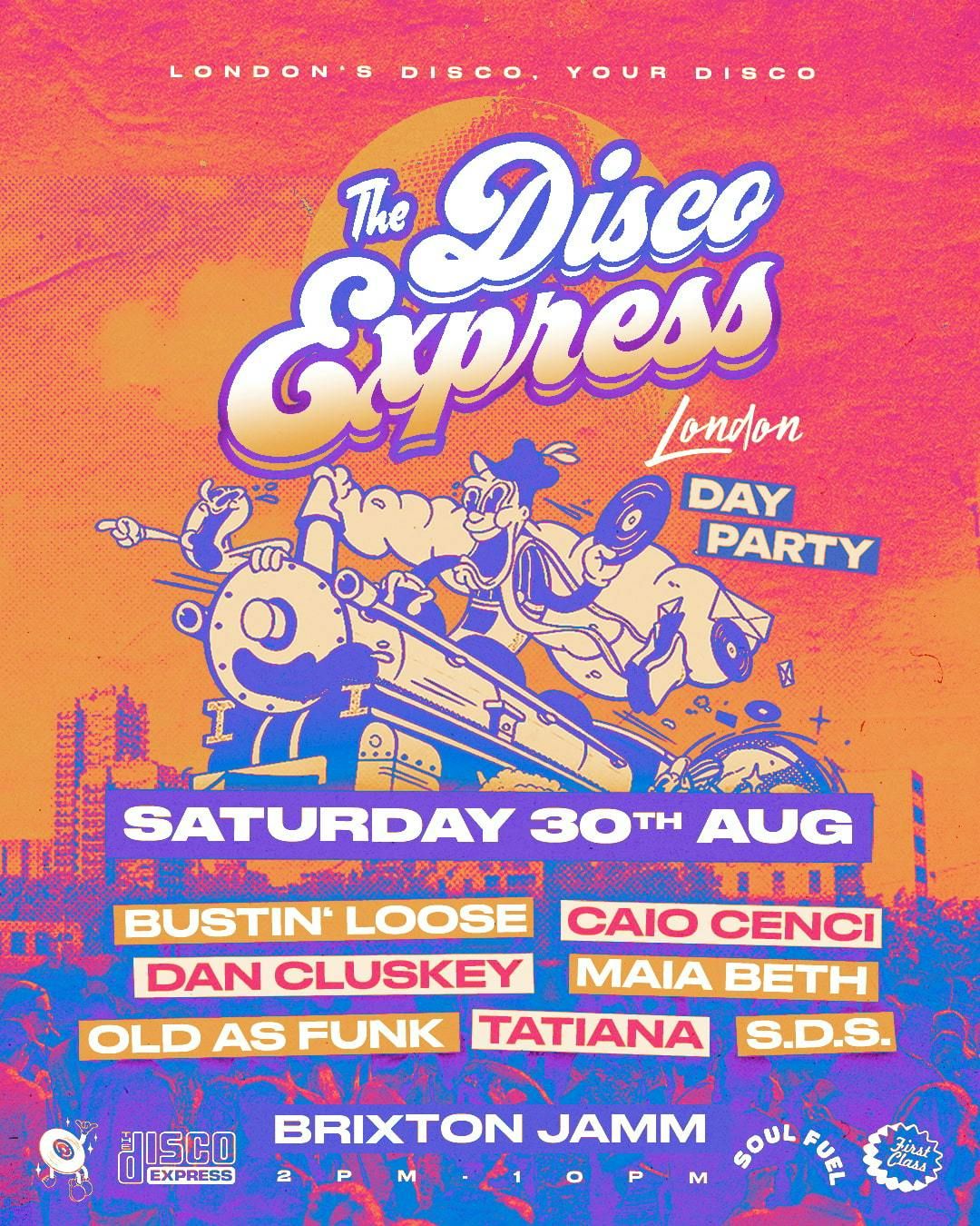 The Disco Express: Daytime Special, 30 August | Event in London | AllEvents