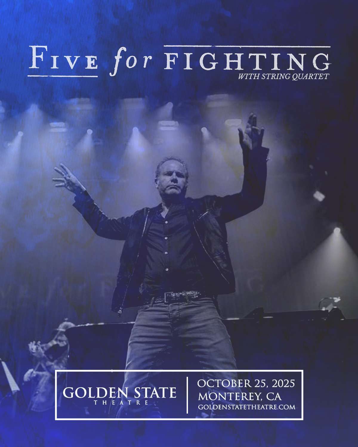 Five For Fighting with String Quartet - Rising Appalachia at Golden State Theatre, 25 October | Event in Monterey
