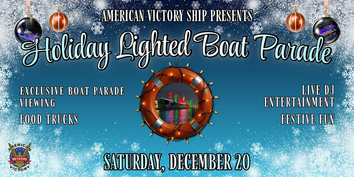 Holiday Lighted Boat Parade 2025, 20 December | Event in Tampa | AllEvents