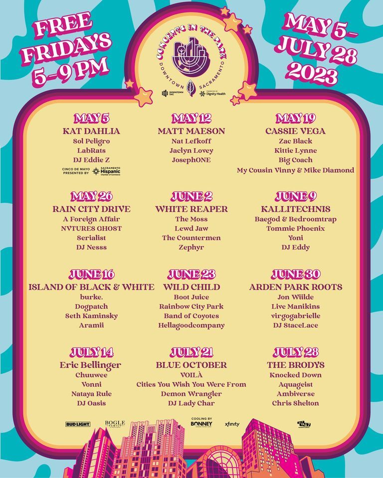 Concerts in the ParkPartnership with Sacramento Hispanic Chamber of