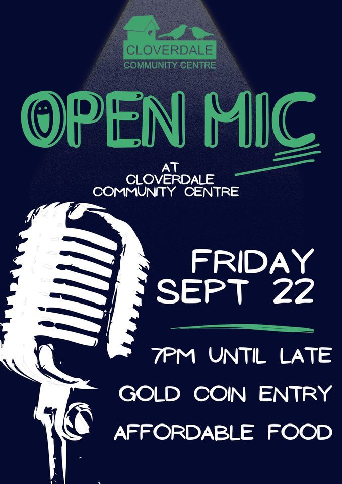Cloverdale Open Mic Night, Cloverdale Community Centre, Geelong, 22