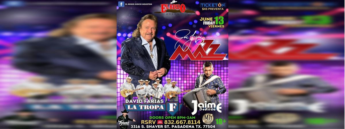 JOE LOPEZ Y GRUPO MAZZ, JAIME DE ANDA , 13 June | Event in Pasadena | AllEvents