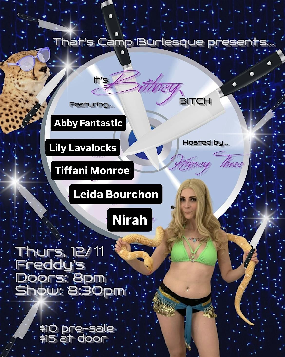 That's Camp Burlesque Presents It's Britney, BITCH, 11 December | Event in Brooklyn | AllEvents