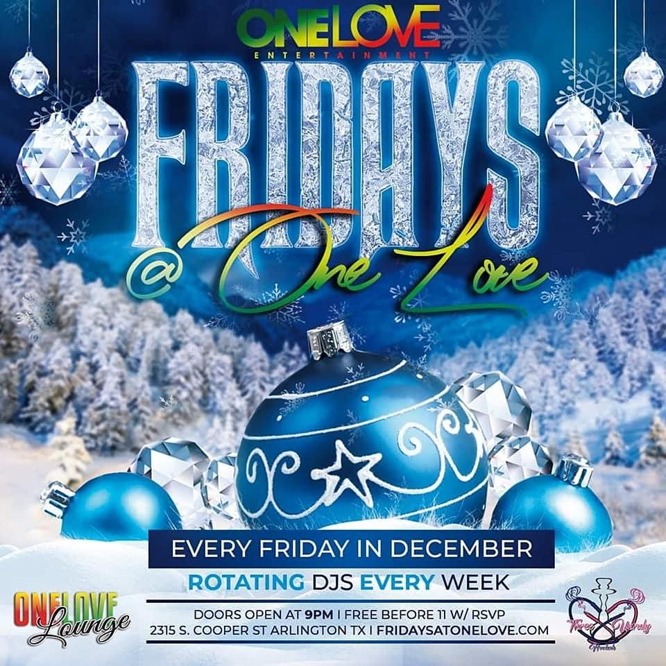 Fridays One Love!, One Love Lounge Caribbean Restaurant, Arlington