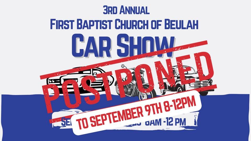 Car Show First Baptist Church of Beulah, First Baptist Church of