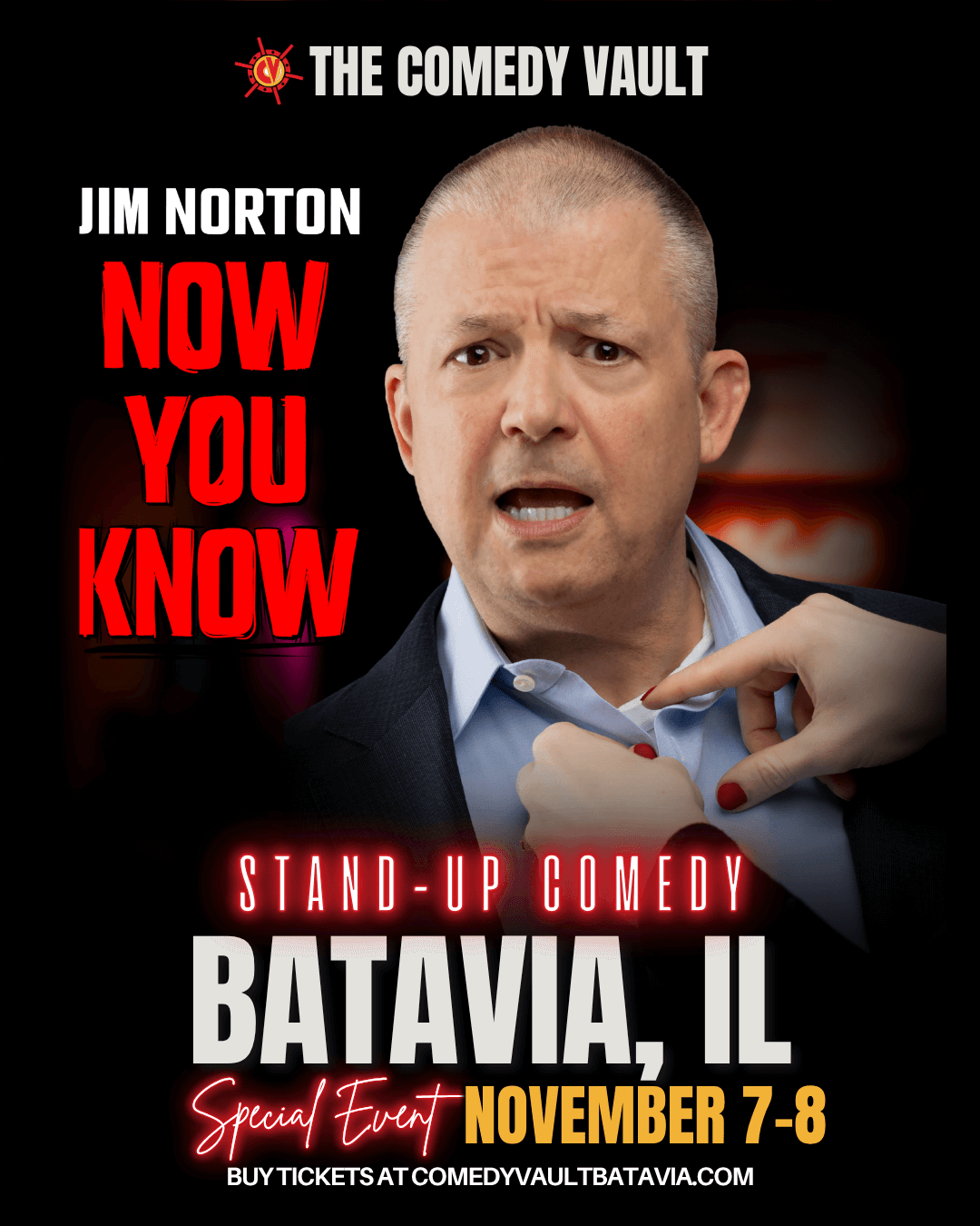 Jim Norton at Great Cedar Showroom at Foxwoods Casino, 19 December | Event in Ledyard | AllEvents