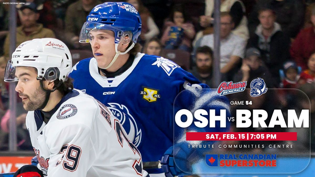 Brampton Steelheads vs. Oshawa Generals, 30 January | Event in Brampton | AllEvents