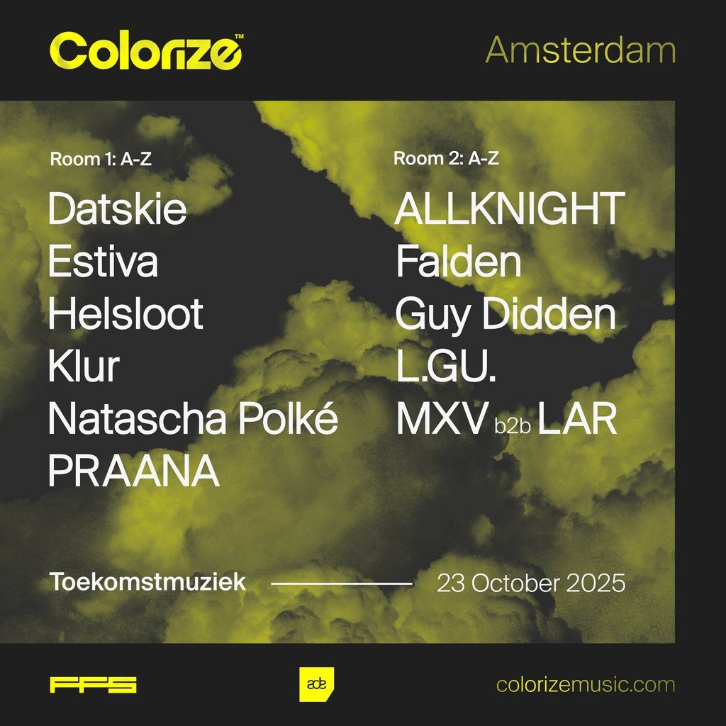 Colorize ADE 2025, 23 October | Event in Amsterdam | AllEvents