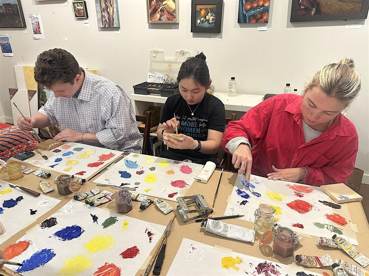 Dabble in Oil Paint -, 23 January | Event in Freeport | AllEvents