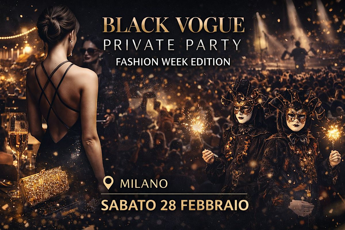 Black Vogue Private Party – Fashion Week Edition