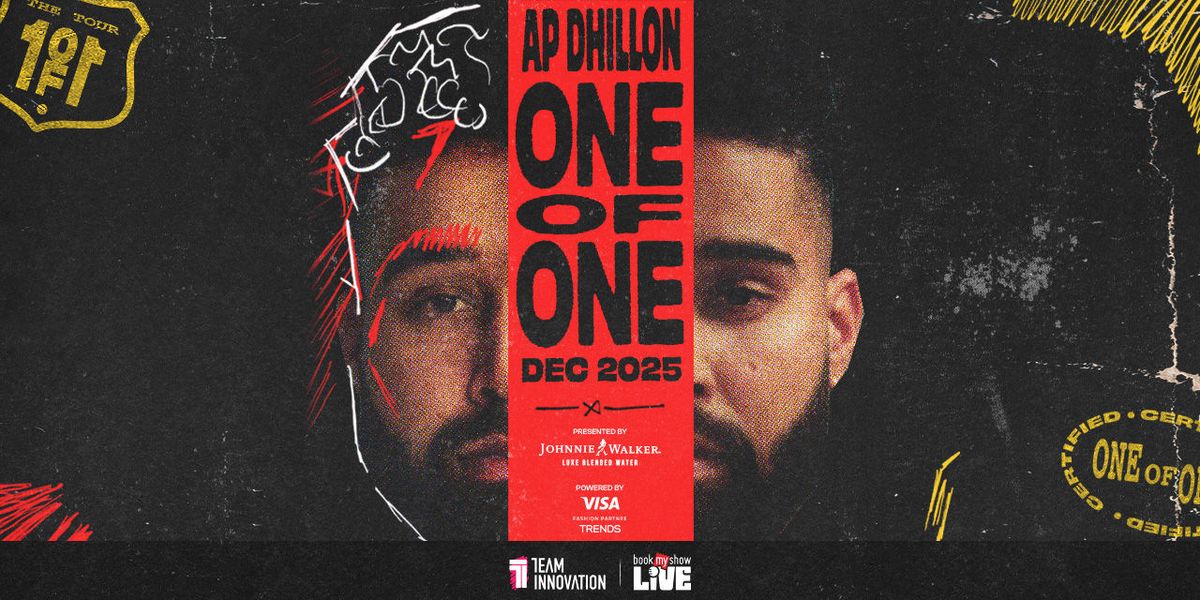 AP Dhillon: One Of One Tour - Delhi, 7 December | Event in New Delhi | AllEvents