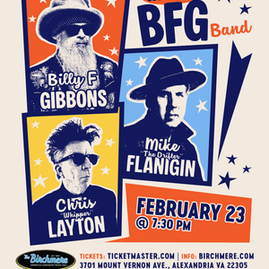 Billy F Gibbons and The BFG Band at Grand Opera House Wilmington