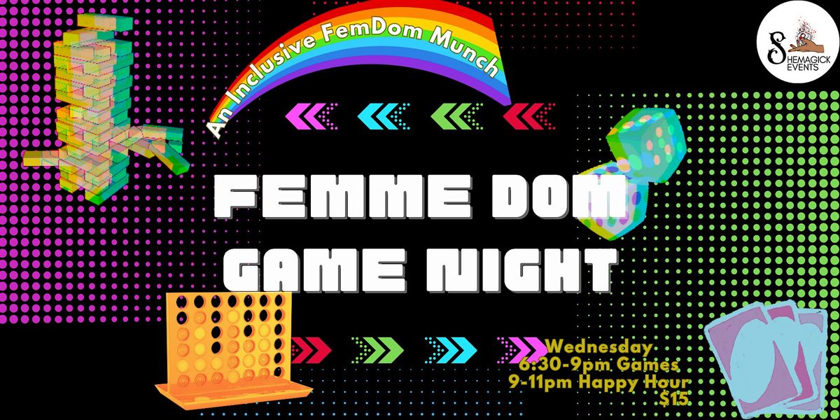 Femme Dom Game Night, 17 December | Event in Brooklyn | AllEvents