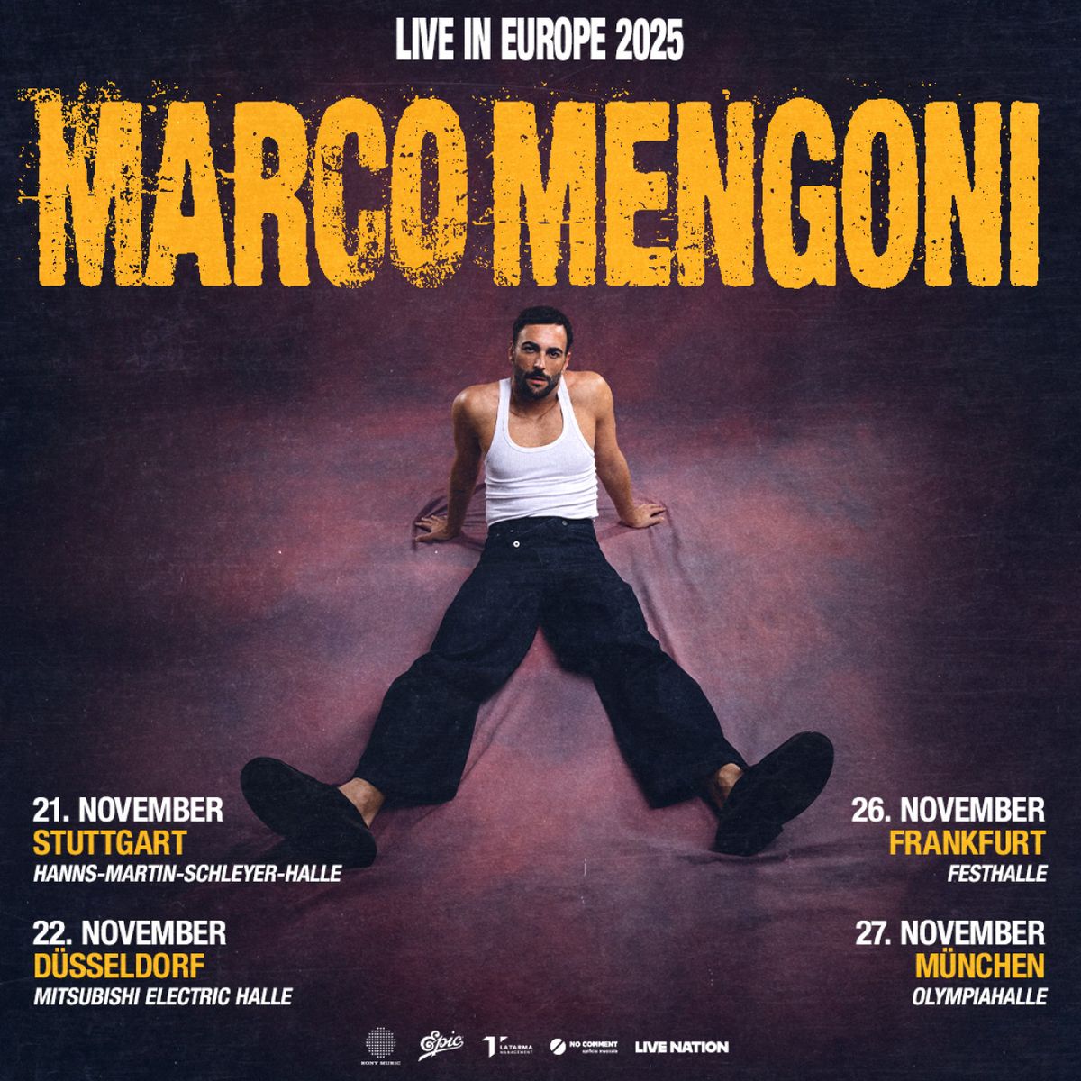 Marco Mengoni Stuttgart Tickets, 21 November | Event in Stuttgart | AllEvents