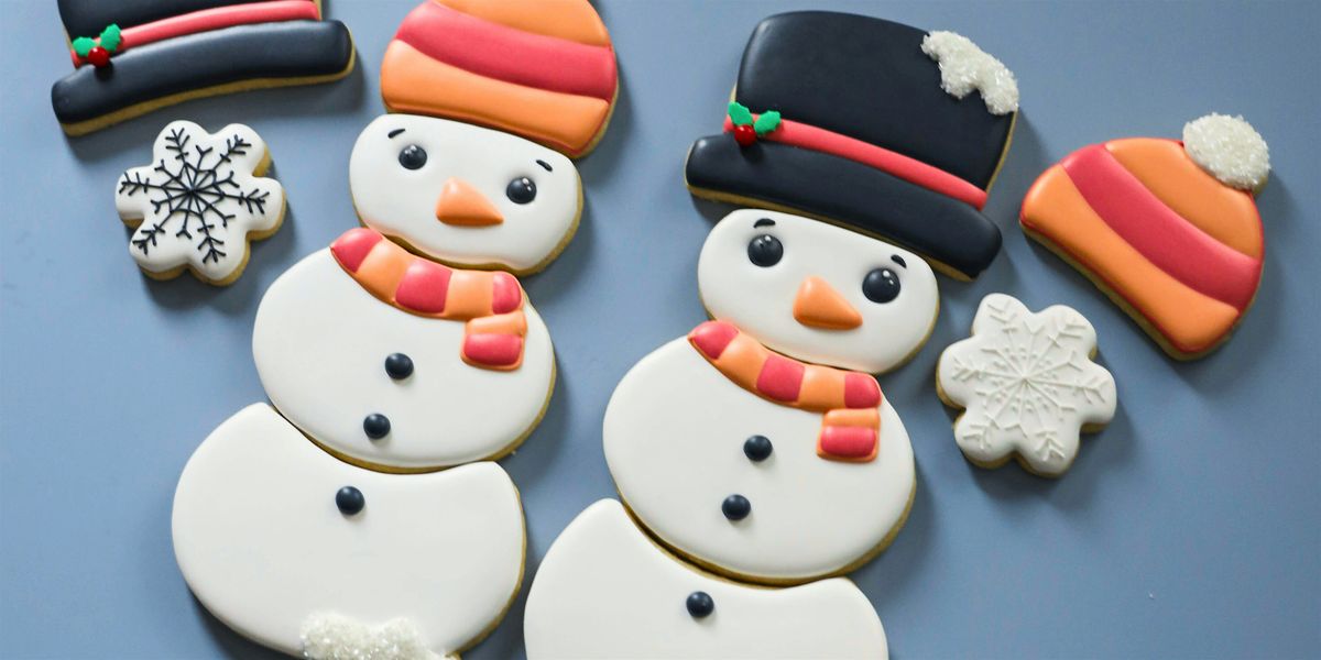 Build a Snowman Cookie Class with South Street Cookies at Fireside Winery
