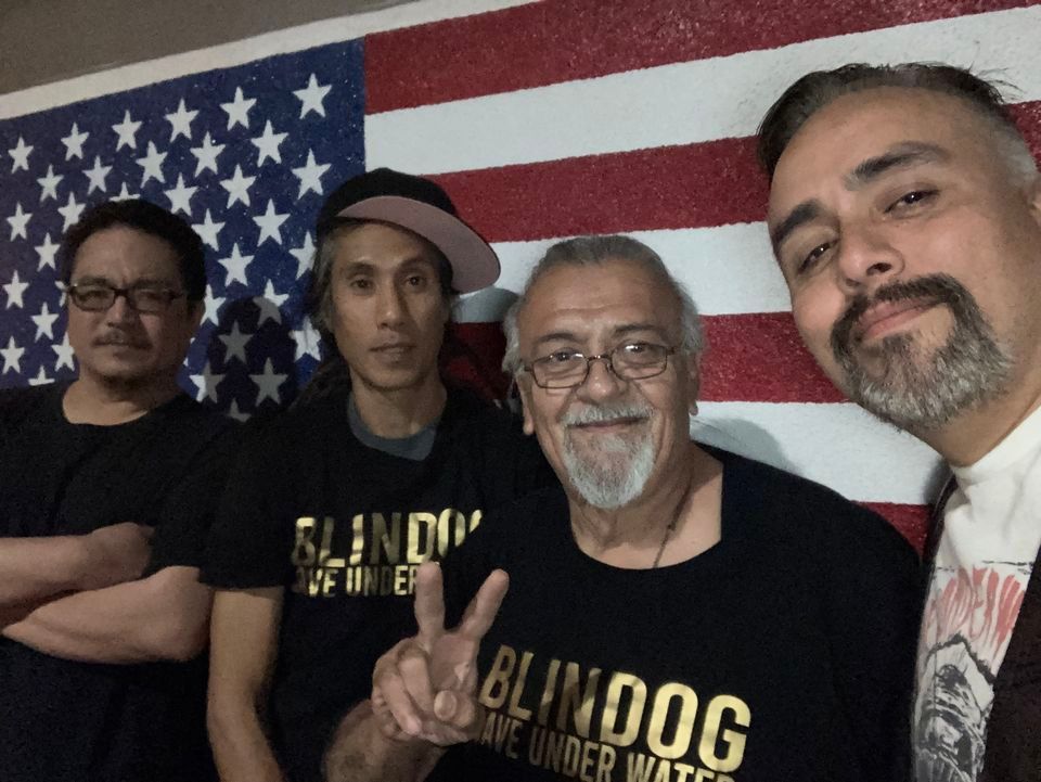 Cave Under Water and Blindog at Four Points Swapmeet in Palmdale