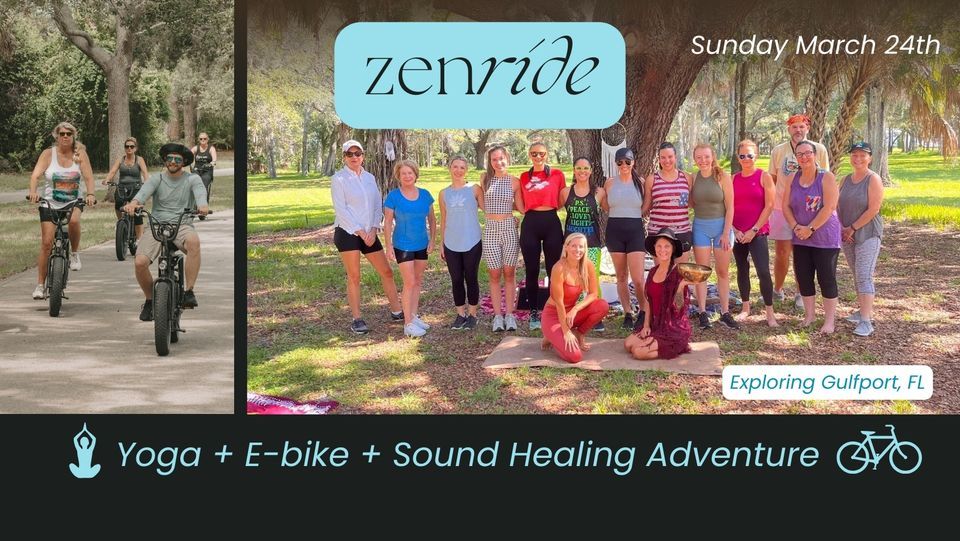 ZENride Yoga, Sound Healing, & Ebike Adventure Gulfport , Gulfport