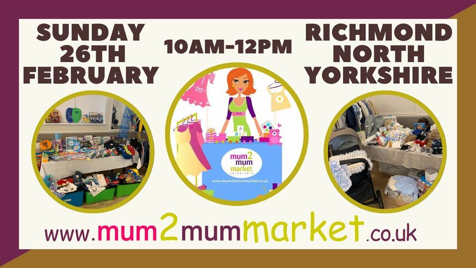 RICHMOND Mum2mum Market Baby and Childrens Nearly New Sale, Richmond
