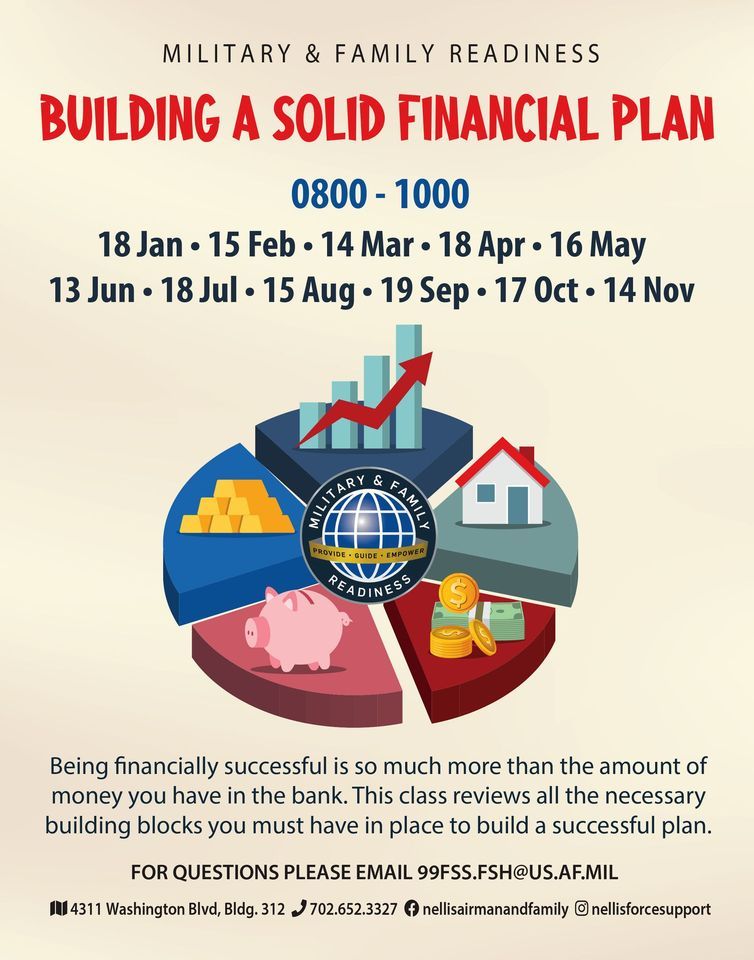 Building A Solid Financial Plan, Nellis AFB Military & Family Readiness