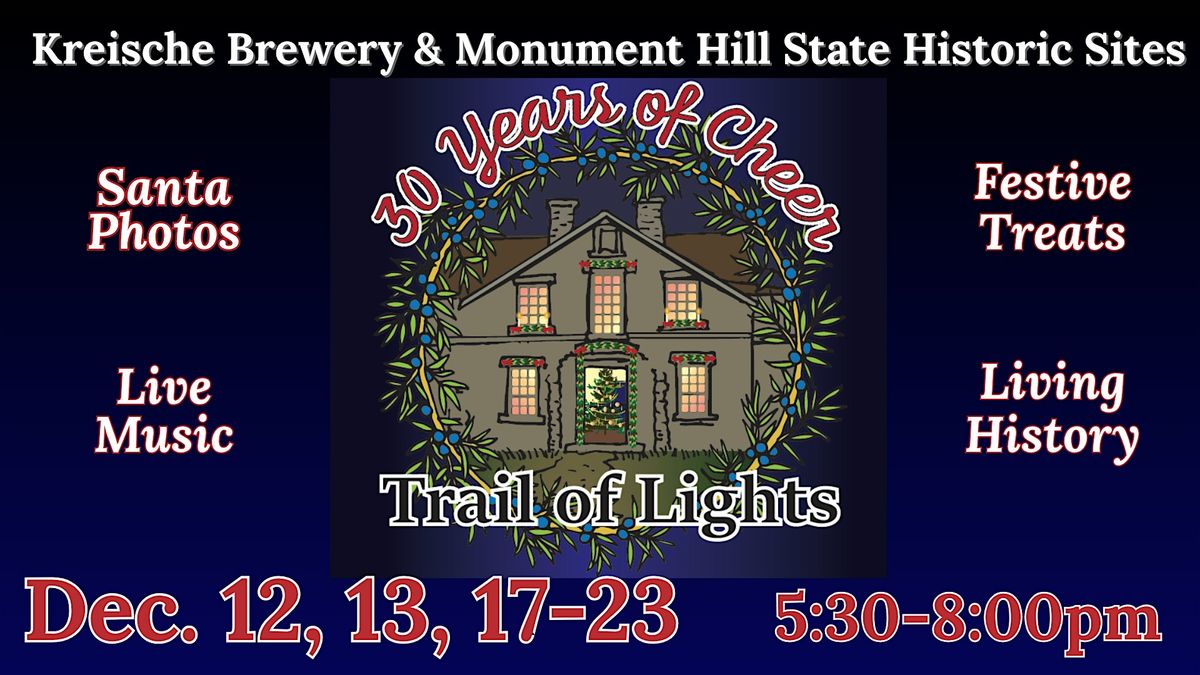 Trail of Lights at Kreische Brewery-Monument Hill, 13 December | Event in La Grange | AllEvents