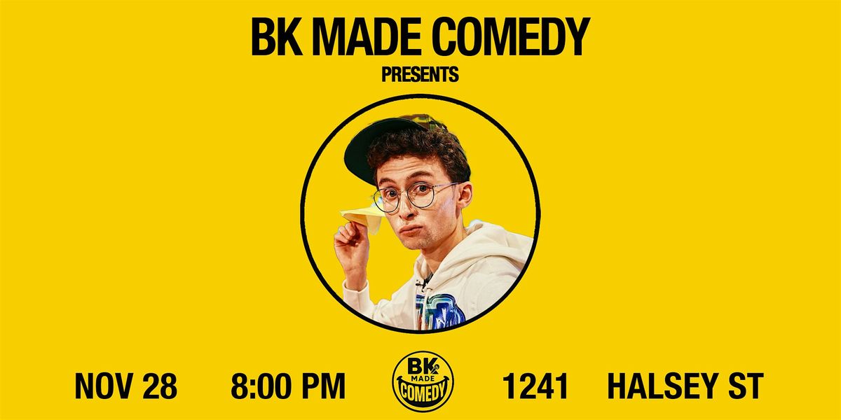 BK Made Comedy Presents: Lukas Arnold, 28 November | Event in Brooklyn | AllEvents
