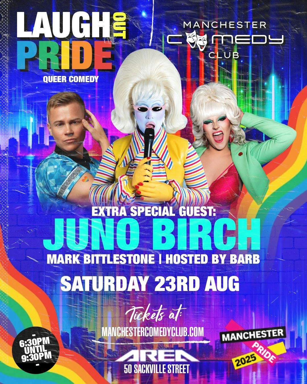 Manchester Comedy Club presents: JUNO BIRCH &amp; FRIENDS, 23 August | Event in Manchester | AllEvents