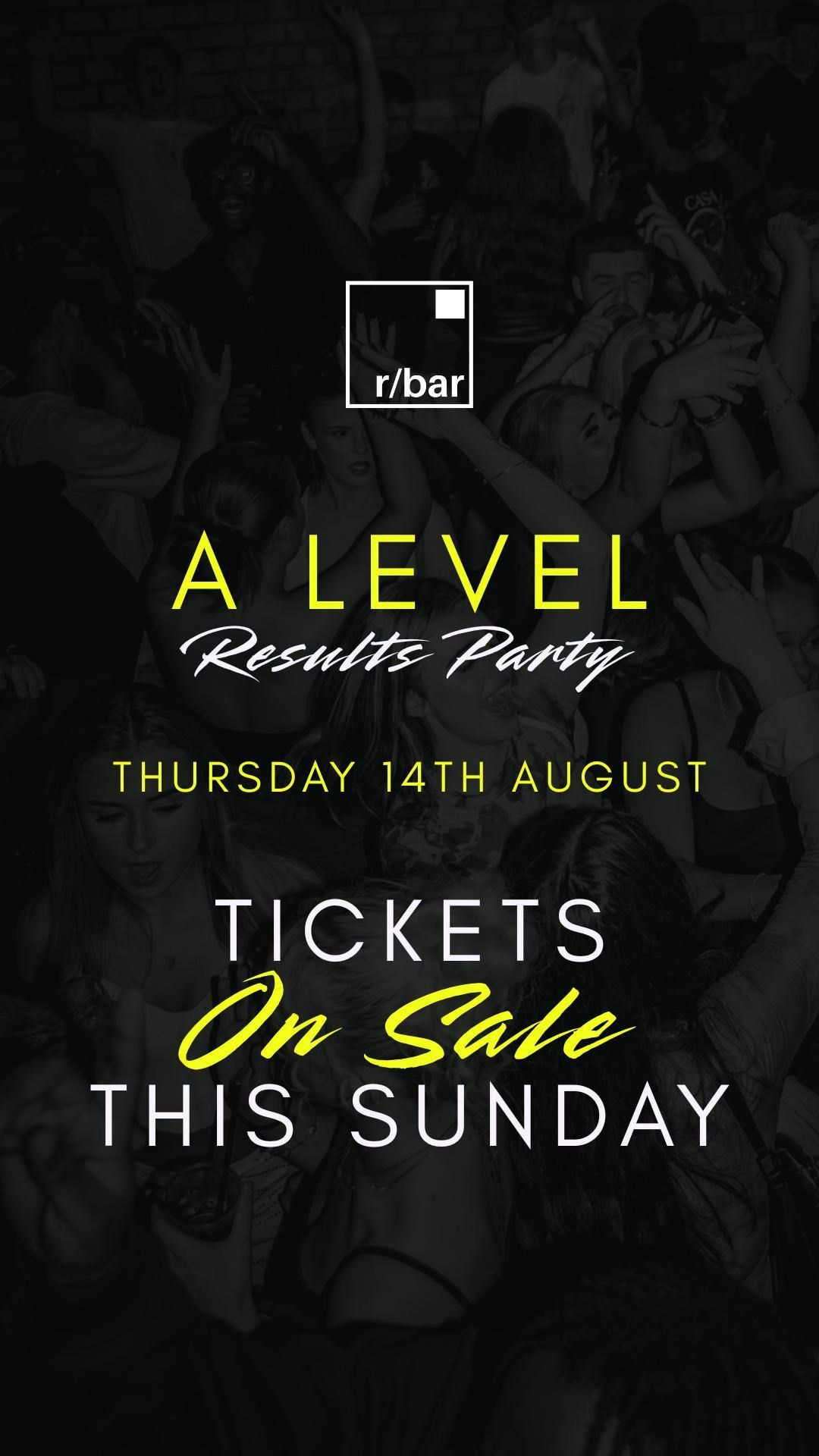 A Level Results Night Thursday 14th August - TICKETS ON SALE SUNDAY , 14 August | Event in Leicester | AllEvents
