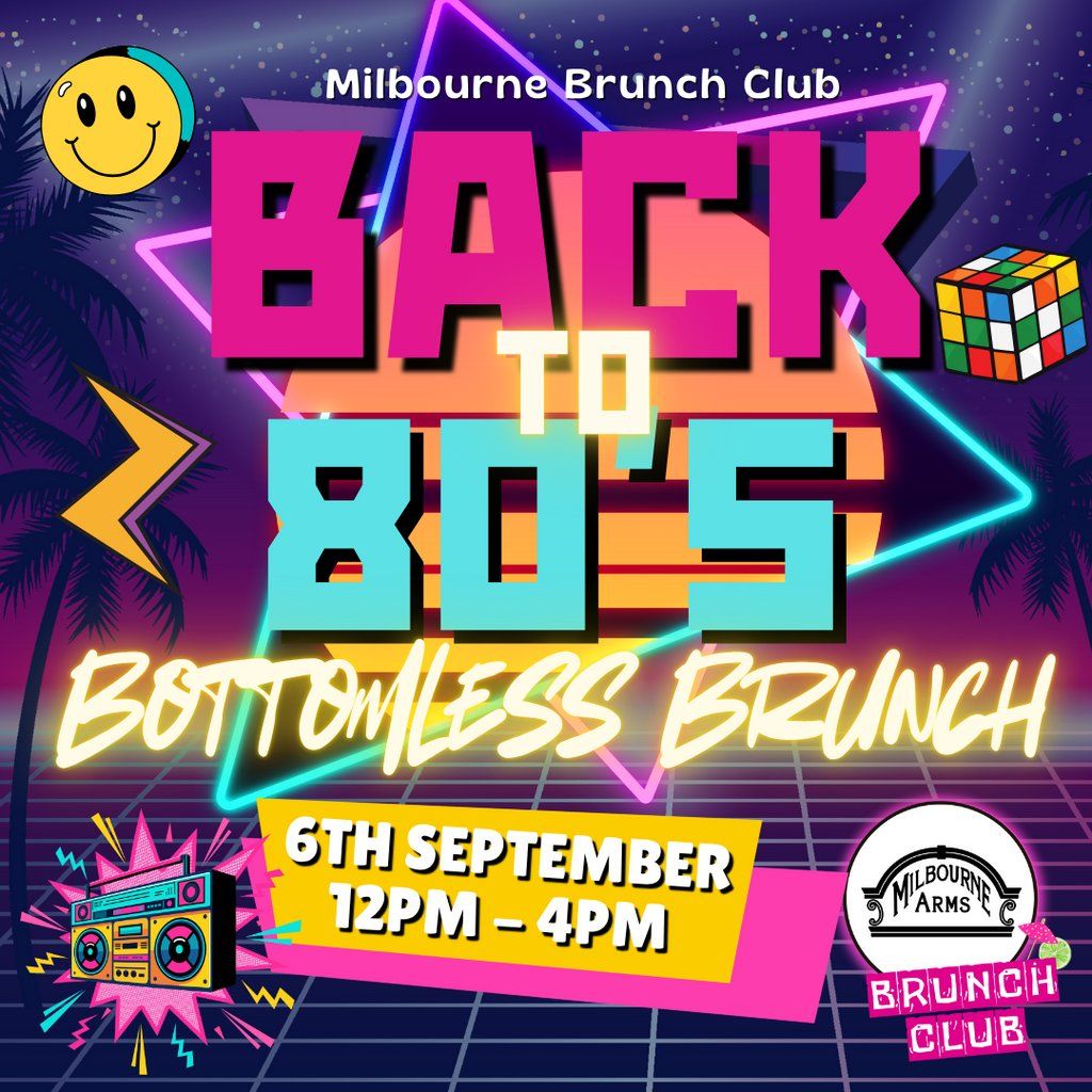 Back To The 80s Bottomless Brunch, 6 September | Event in Carlisle | AllEvents