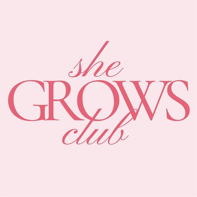 SheGROWS Club logo