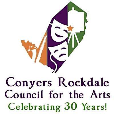 Conyers Rockdale Council for the Arts logo