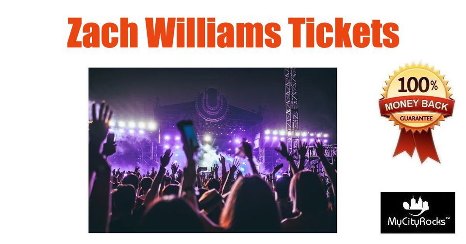 Zach Williams Tickets Columbia SC Koger Center For The Arts, Koger