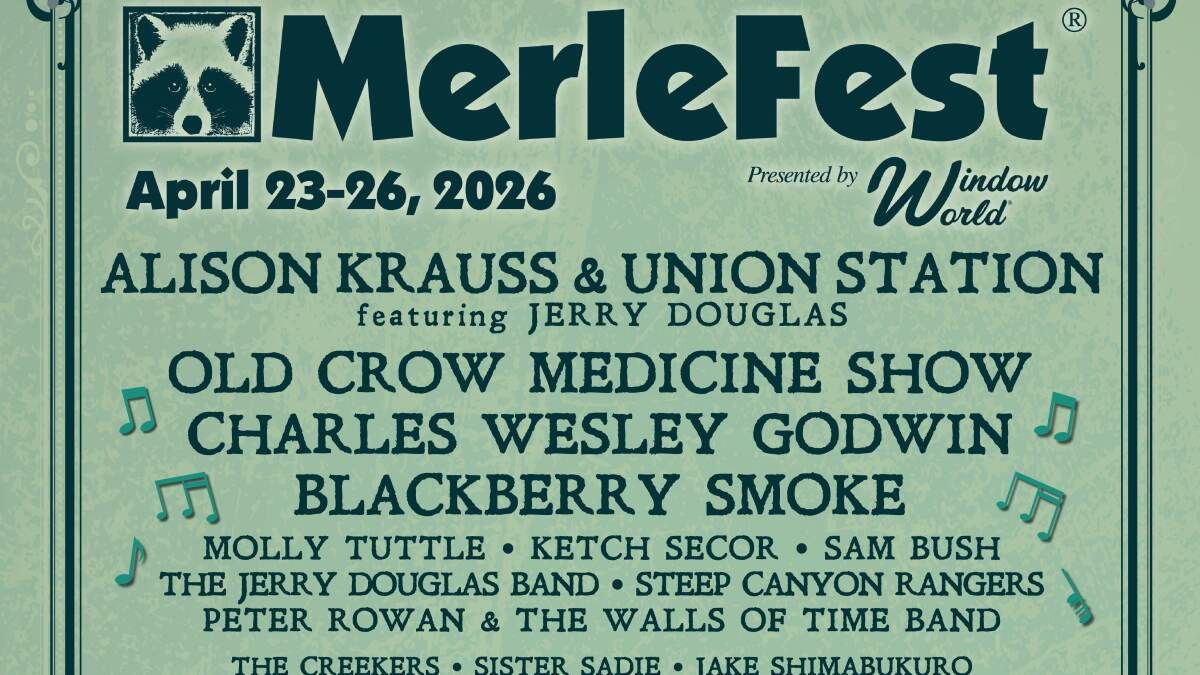 Merlefest: Charles Wesley Godwin  Peter Rowan and The Walls of Time Band & Sister Sadie - Thursday, 22 April