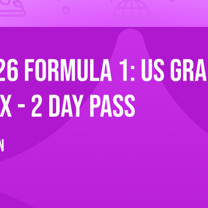 2026 Formula 1: US Grand Prix - 2 Day Pass