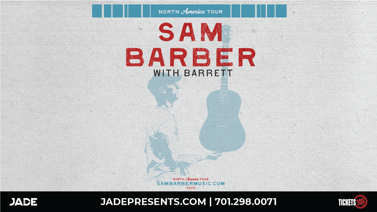 Sam Barber, 6 September | Event in Hutchinson | AllEvents