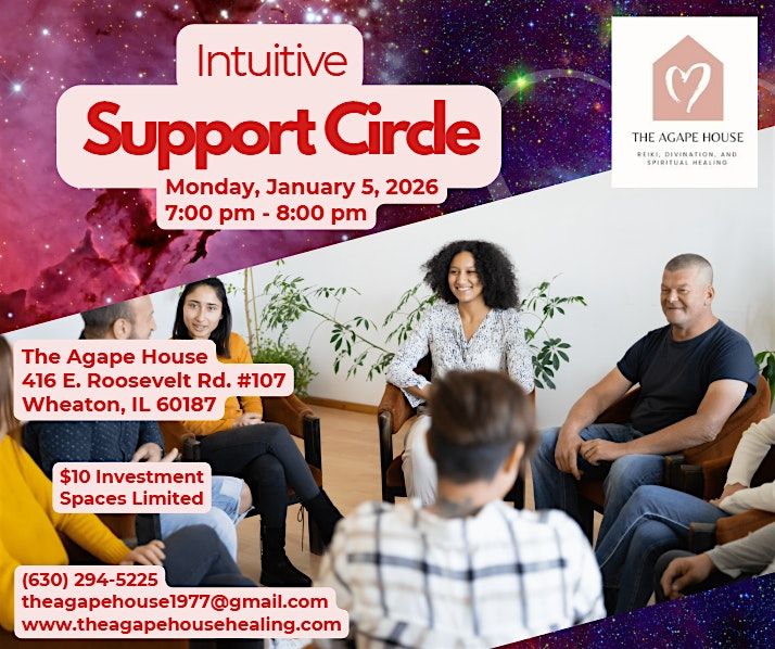 Intuitive Support Circle, 5 January | Event in Wheaton | AllEvents
